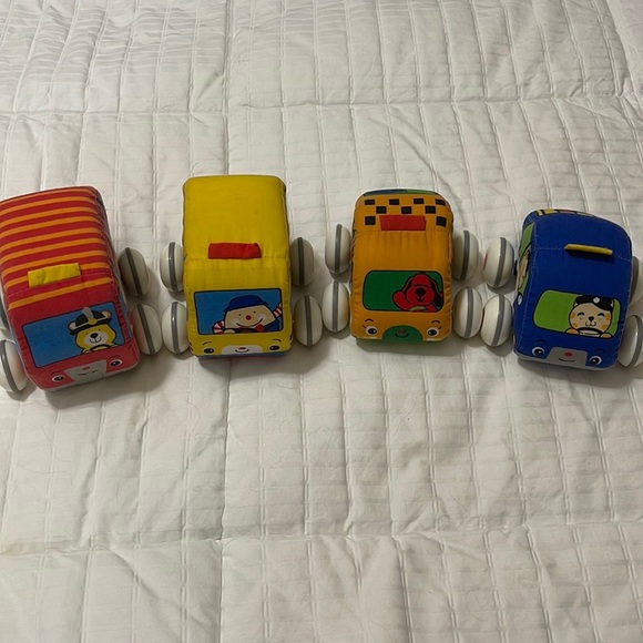 Melissa & Doug Toys Melissa Doug Pull Back Transportation Vehicles